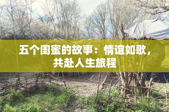 五个闺蜜的故事：情谊如歌，共赴人生旅程