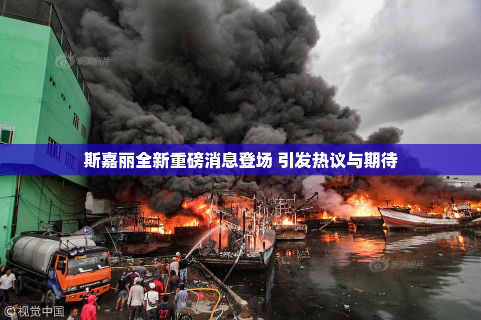 斯嘉丽全新重磅消息登场 引发热议与期待