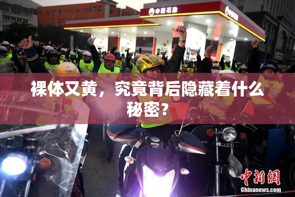 裸体又黄，究竟背后隐藏着什么秘密？