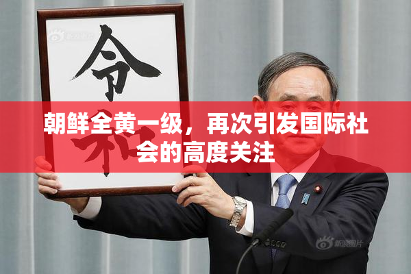朝鲜全黄一级，再次引发国际社会的高度关注