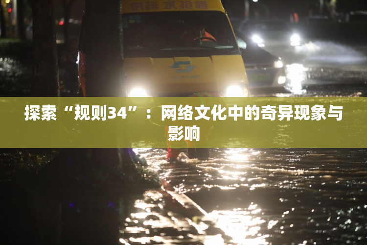 探索“规则34”：网络文化中的奇异现象与影响