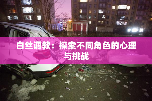白丝调教：探索不同角色的心理与挑战