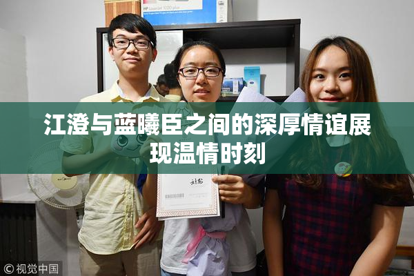 江澄与蓝曦臣之间的深厚情谊展现温情时刻