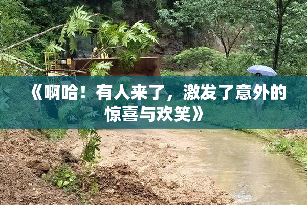 《啊哈！有人来了，激发了意外的惊喜与欢笑》