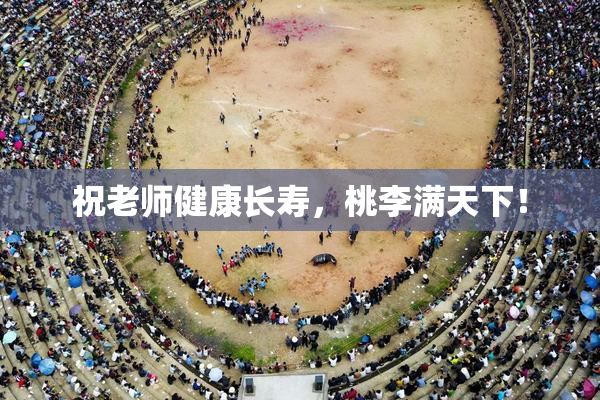 祝老师健康长寿，桃李满天下！