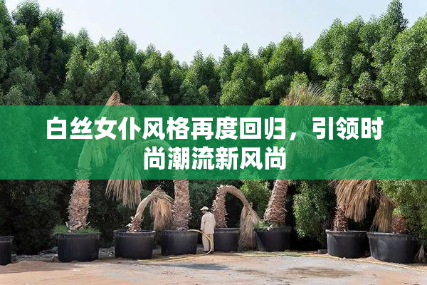 白丝女仆风格再度回归，引领时尚潮流新风尚