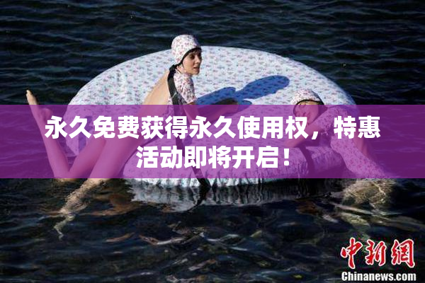 永久免费获得永久使用权，特惠活动即将开启！