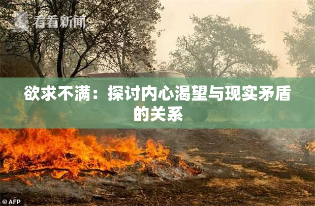欲求不满：探讨内心渴望与现实矛盾的关系