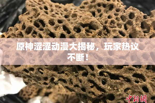 原神涩涩动漫大揭秘，玩家热议不断！