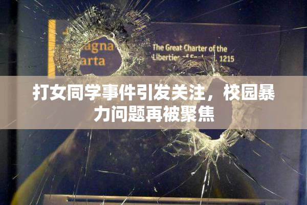 打女同学事件引发关注，校园暴力问题再被聚焦
