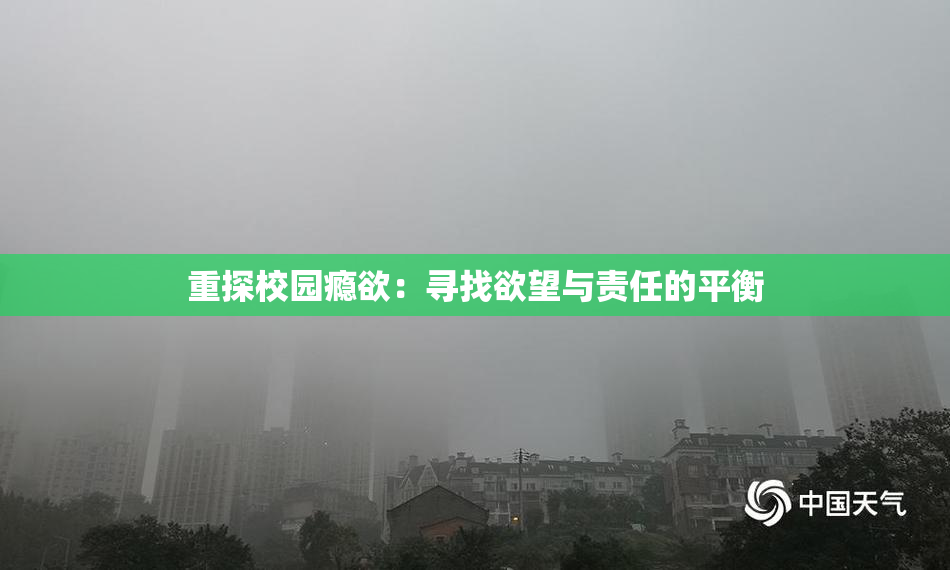 重探校园瘾欲：寻找欲望与责任的平衡