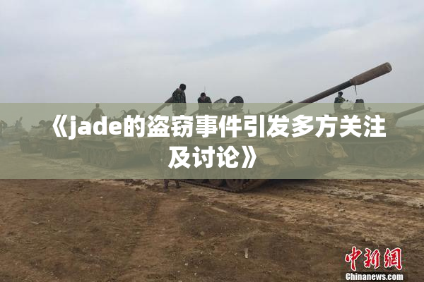 《jade的盗窃事件引发多方关注及讨论》