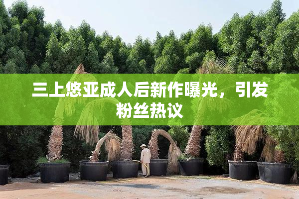三上悠亚成人后新作曝光，引发粉丝热议