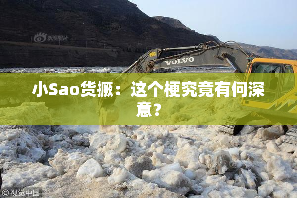 小Sao货撅：这个梗究竟有何深意？