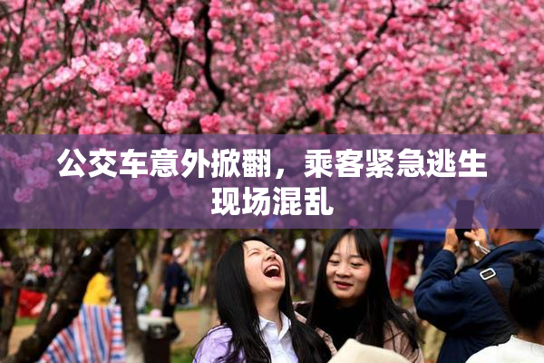 公交车意外掀翻，乘客紧急逃生现场混乱