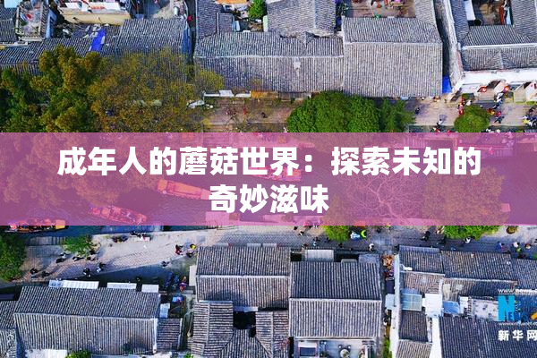 成年人的蘑菇世界：探索未知的奇妙滋味