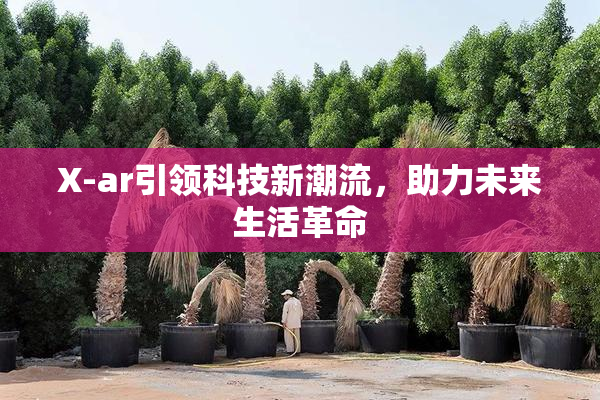 X-ar引领科技新潮流，助力未来生活革命