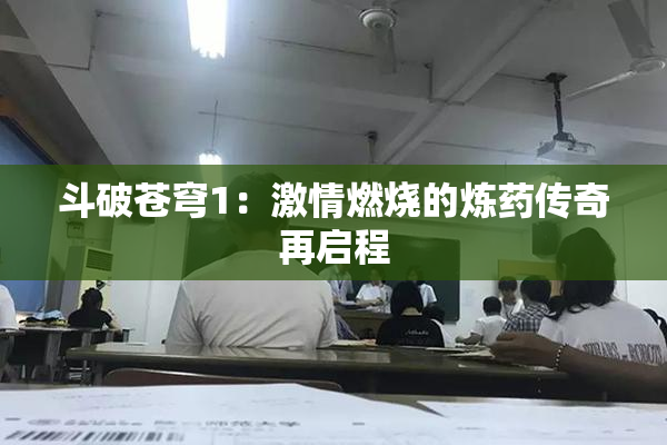 斗破苍穹1：激情燃烧的炼药传奇再启程