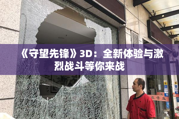 《守望先锋》3D：全新体验与激烈战斗等你来战