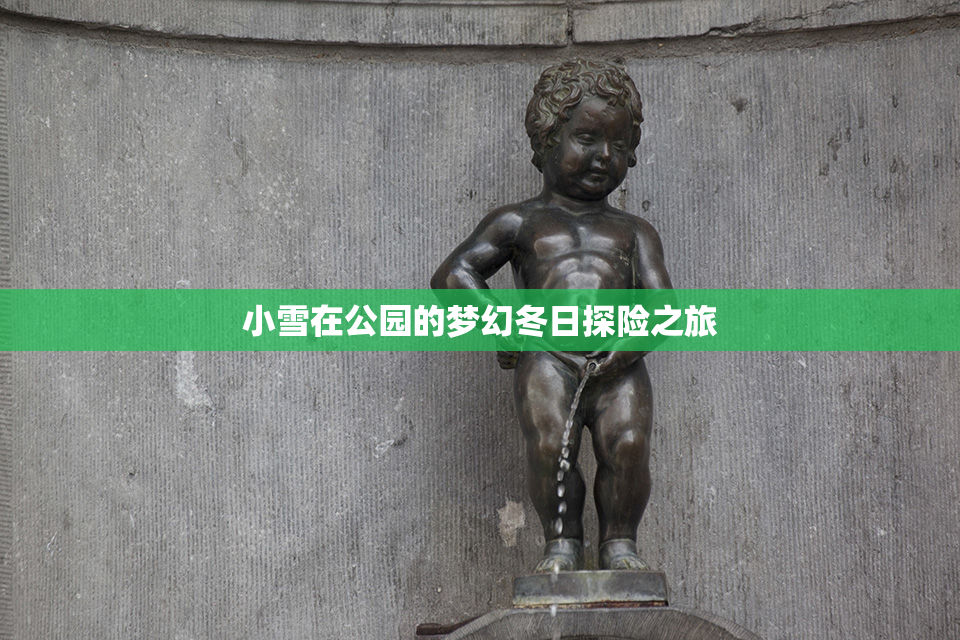 小雪在公园的梦幻冬日探险之旅