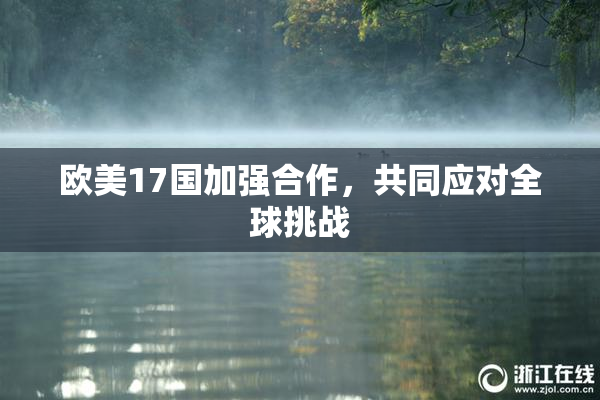 欧美17国加强合作，共同应对全球挑战