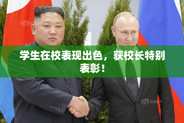 学生在校表现出色，获校长特别表彰！