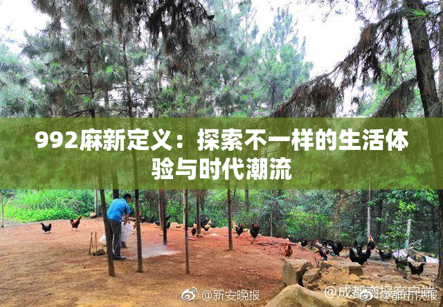 992麻新定义：探索不一样的生活体验与时代潮流