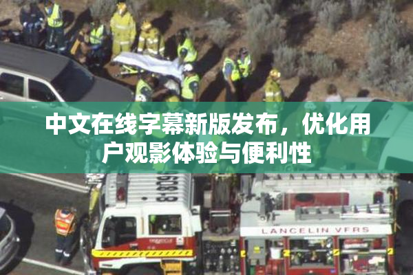 中文在线字幕新版发布，优化用户观影体验与便利性