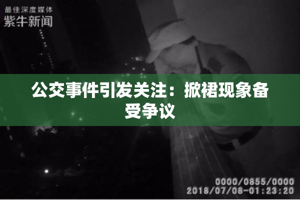 公交事件引发关注：掀裙现象备受争议