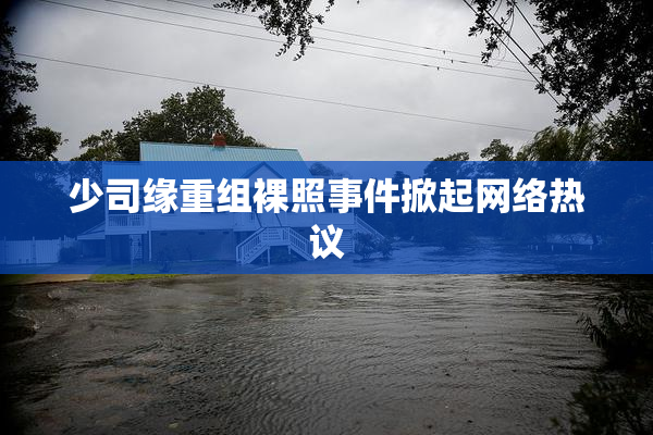 少司缘重组裸照事件掀起网络热议