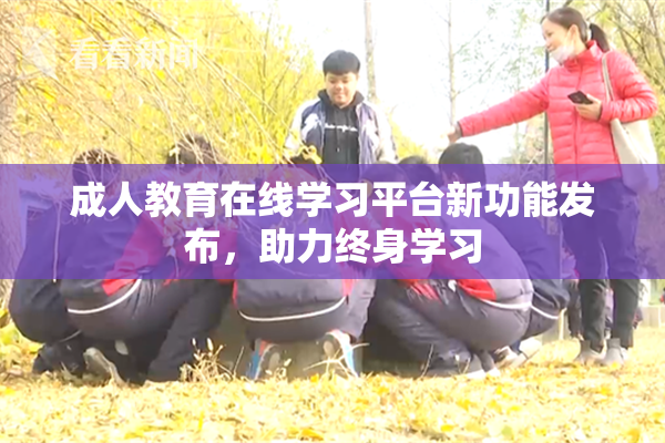 成人教育在线学习平台新功能发布，助力终身学习