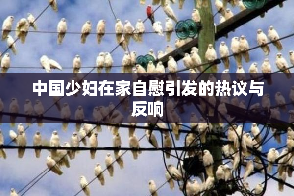 中国少妇在家自慰引发的热议与反响
