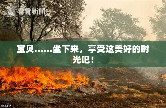 宝贝……坐下来，享受这美好的时光吧！