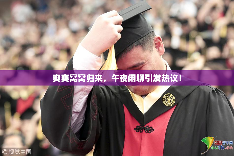爽爽窝窝归来，午夜闲聊引发热议！