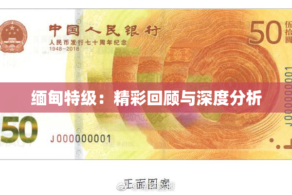 缅甸特级：精彩回顾与深度分析