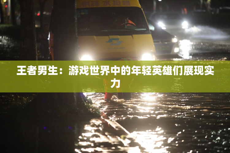 王者男生：游戏世界中的年轻英雄们展现实力