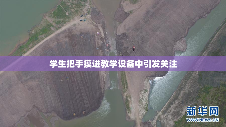 学生把手摸进教学设备中引发关注