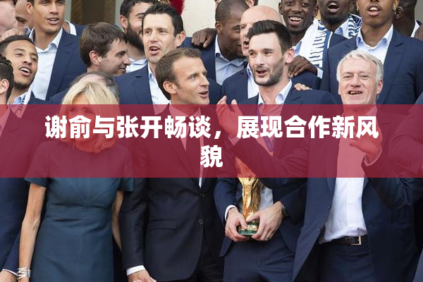 谢俞与张开畅谈，展现合作新风貌
