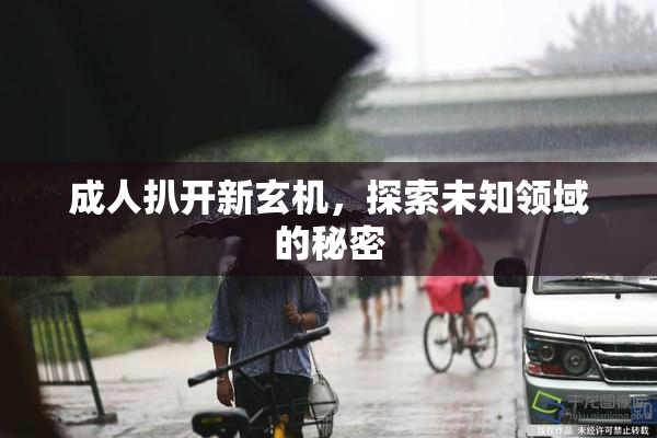 成人扒开新玄机，探索未知领域的秘密