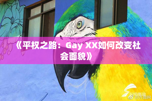 《平权之路：Gay XX如何改变社会面貌》