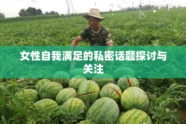 女性自我满足的私密话题探讨与关注