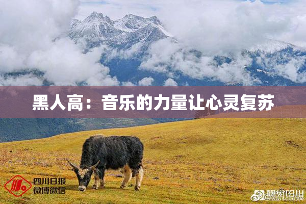 黑人高：音乐的力量让心灵复苏