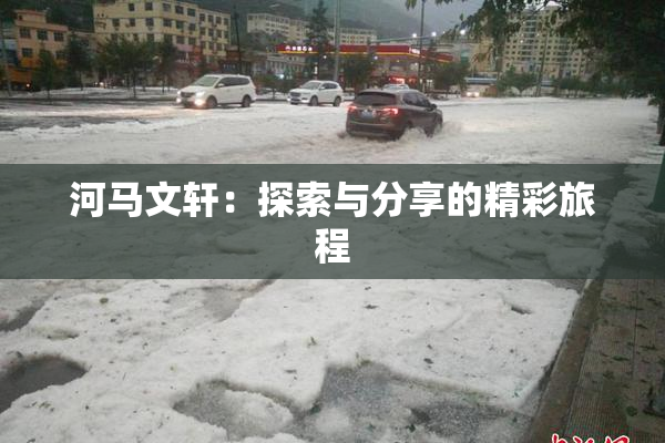 河马文轩：探索与分享的精彩旅程