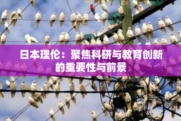 日本理伦：聚焦科研与教育创新的重要性与前景