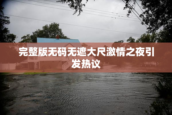 完整版无码无遮大尺激情之夜引发热议