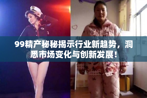 99精产秘秘揭示行业新趋势，洞悉市场变化与创新发展！