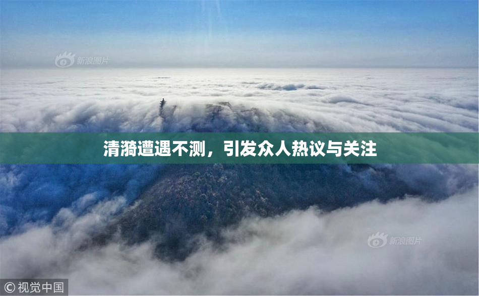 清漪遭遇不测，引发众人热议与关注
