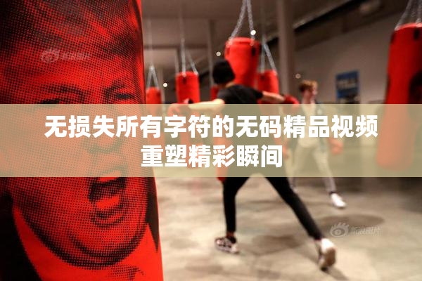 无损失所有字符的无码精品视频重塑精彩瞬间