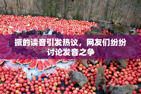 撅的读音引发热议，网友们纷纷讨论发音之争