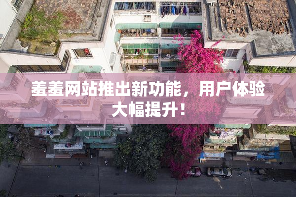 羞羞网站推出新功能，用户体验大幅提升！